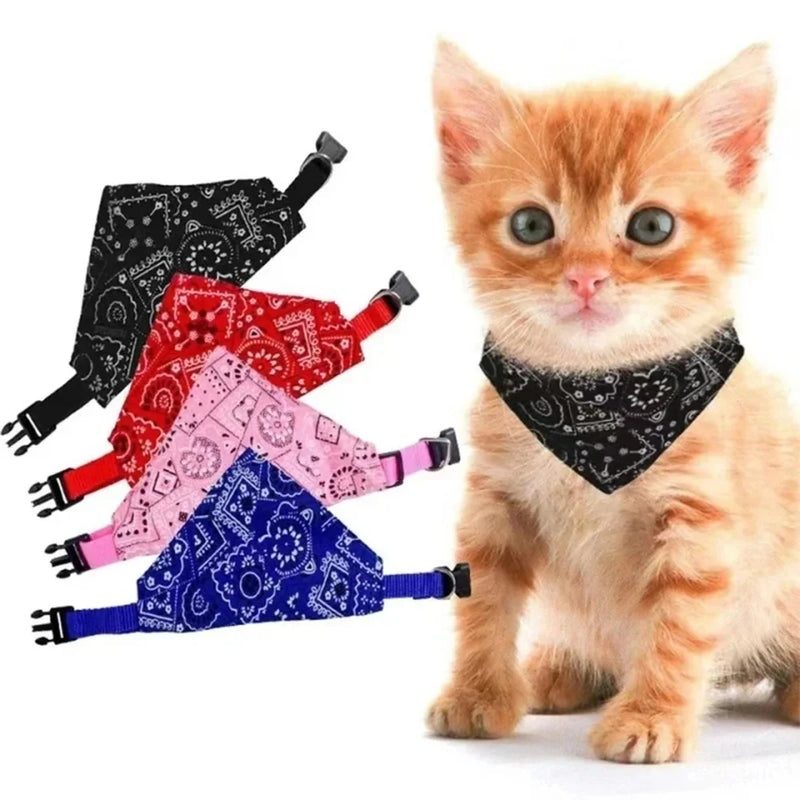 Collar Bandana Ajustable para Mascotas
