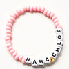 Bracelet de perles d'abaque personnalisé
