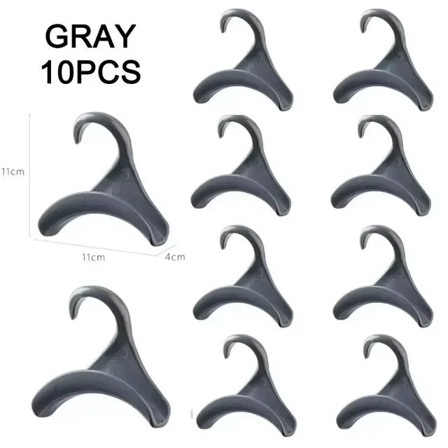 Space-Saving Closet Organizer Hooks for Bags, Hats & Scarves