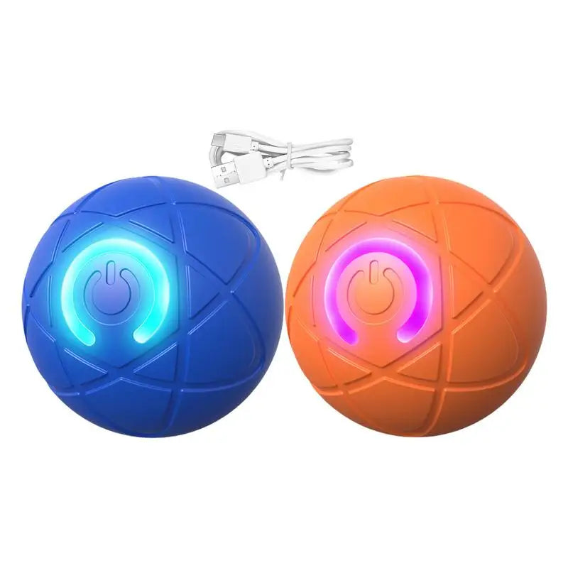 Interactive LED Rolling Ball Dog Toy