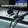 Motorcycle Z-Shaped Mirror Bracket for LED Light Mounting