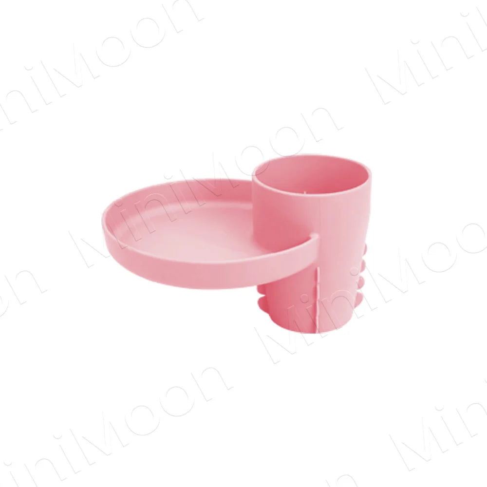 3-in-1 Expandable Travel Tray with 360° Cup Holder
