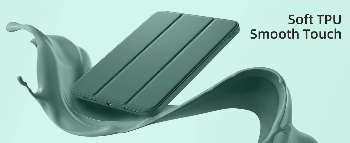 Slim Protective Case for iPad 11th Generation with Pencil Holder