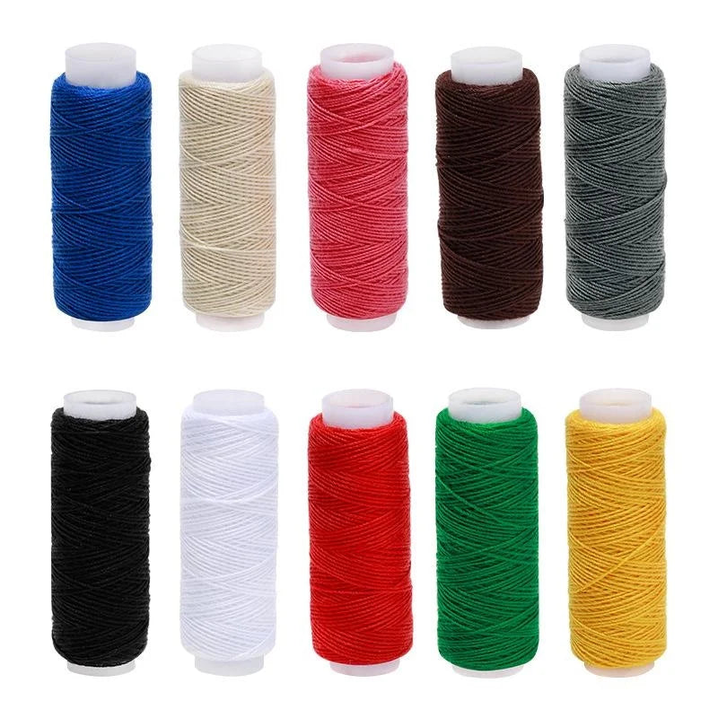 Premium Denim Sewing Thread Set – 10 Spools