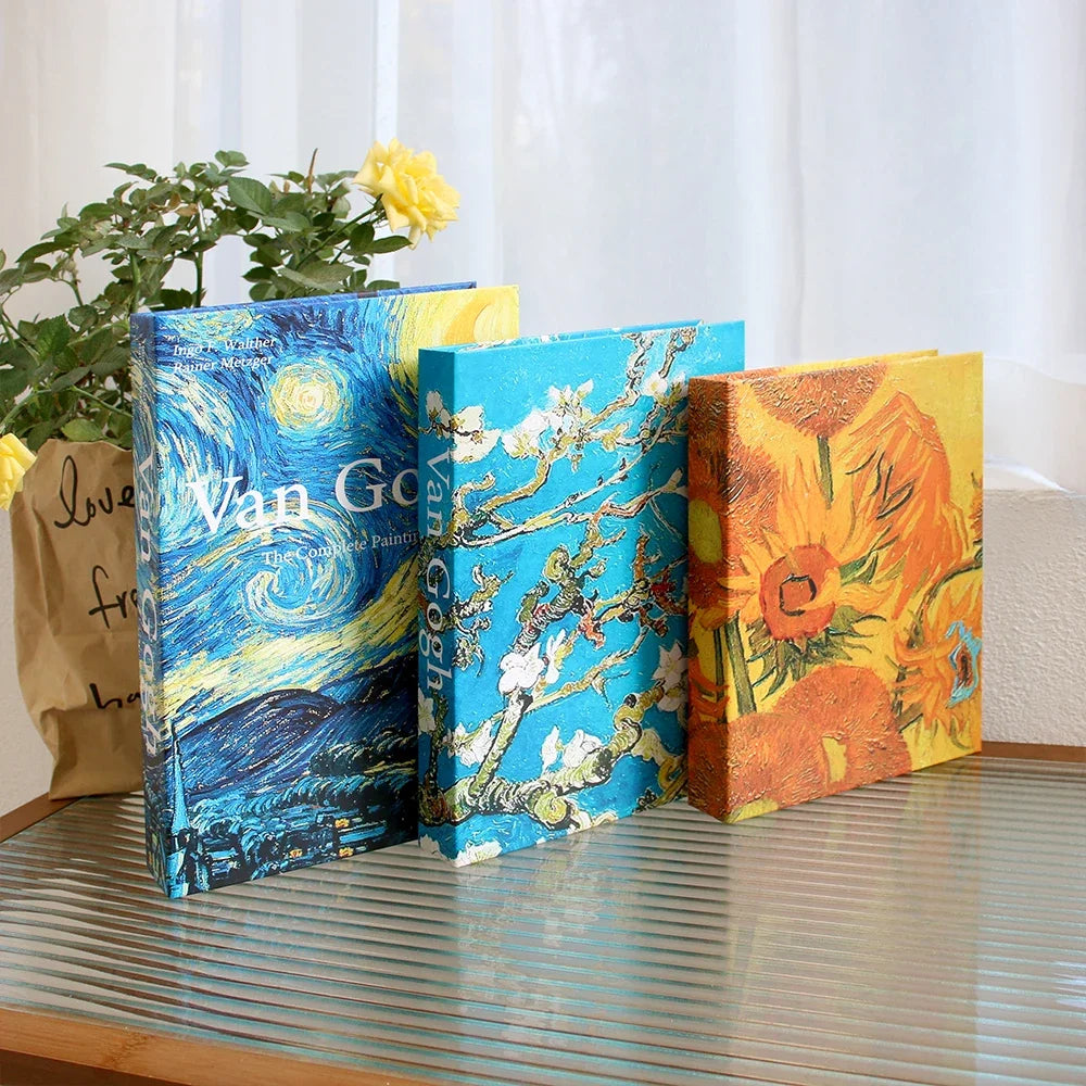 Set of 3 Decorative Faux Books for Shelf & Coffee Table Styling