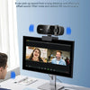 4K Webcam with Autofocus, Remote Control & Privacy Cover
