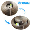 Foldable Cat Scratcher with Bell & Interactive Ball