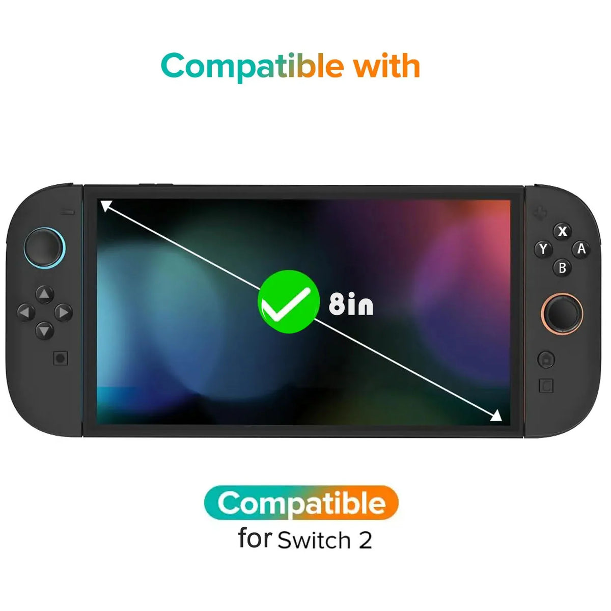 Tempered Glass Screen Protector for Nintendo Switch 2