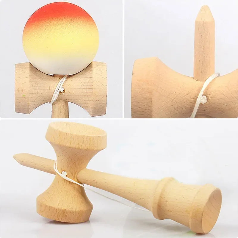 Graffiti Kendama Skill Toy for Balance and Coordination Training