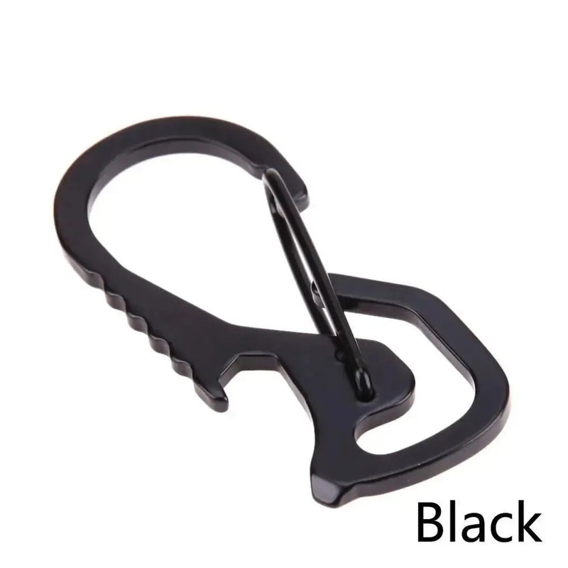 Edelstahl Multi-Tool Karabiner-Schlüsselanhänger