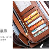 Men's Leather Clutch Wallet with Phone Pocket