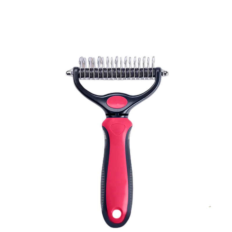 Double-Sided Pet Deshedding Brush