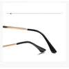 Vintage Double-Bridge Square Sunglasses
