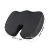 Ergonomic U-Shaped Memory Foam Seat Cushion for Coccyx Pain Relief