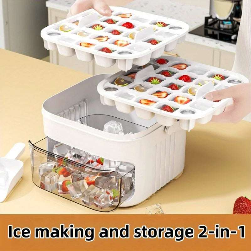 Handheld Ice Cube Mold Set