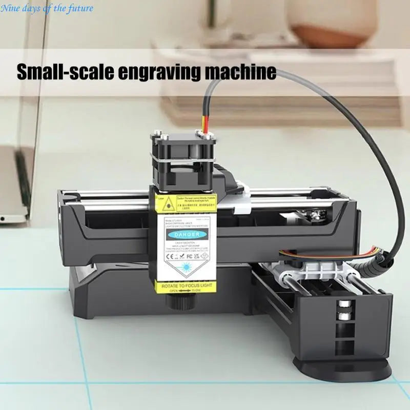 Compact Desktop Laser Engraver for Wood, Acrylic & Leather