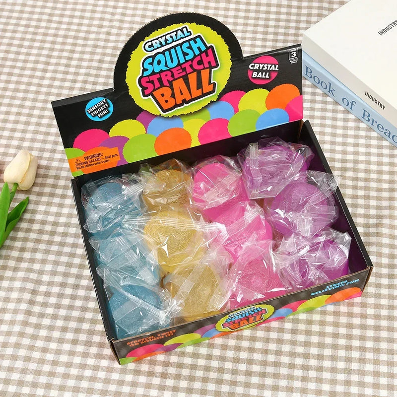 Soft Squishy Sensory Balls for Stress Relief