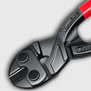 Heavy-Duty Bolt Cutter with Spring-Loaded Handles