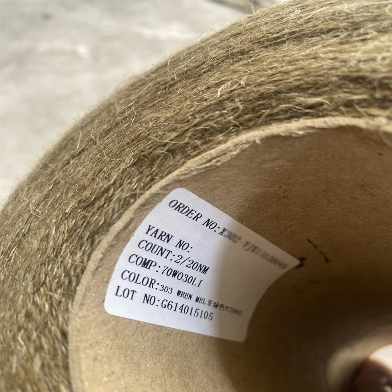 Wool & Linen Blend Yarn for Knitting and Crochet – 500g