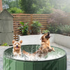 Foldable Anti-Scratch Pet Bath Tub with Quick Drain
