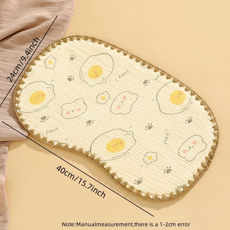 Cloud Soft Baby Pillow with Cotton Gauze Cover