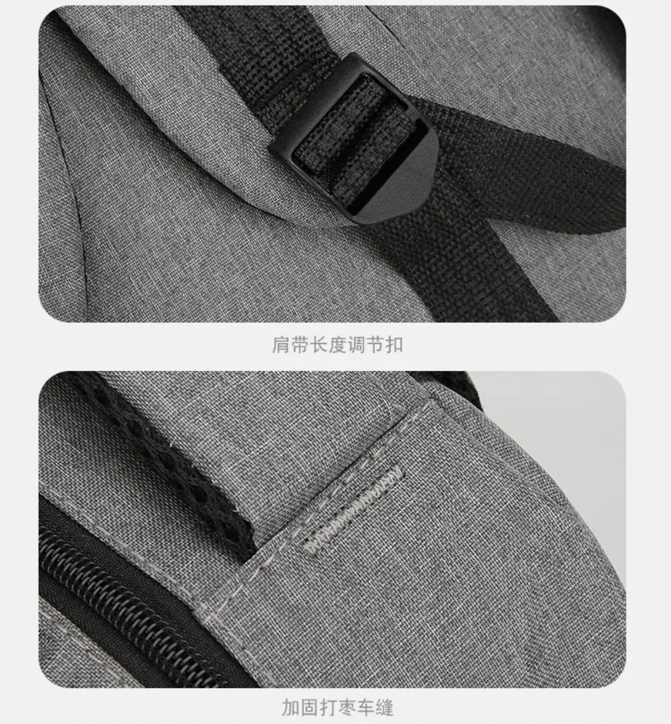 Versatile Commuter Backpack for Men – Lightweight with 15" Laptop Compartment