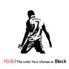 Football Player Wall Decal