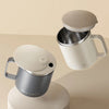 Tasse à Café en Acier Inoxydable 304 Isolée avec Couvercle