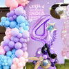 33-Piece K-Pop Music Theme Balloon Pillar Set for Party Decor