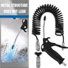 Coiled Air Blow Gun Kit with Retractable Hose