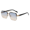 Gafas de Sol Metálicas Cuadradas con Montura Media
