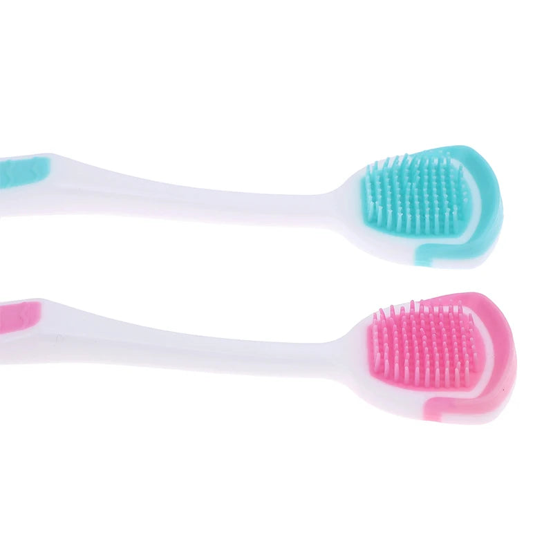 Soft Silicone Tongue Cleaner Set for Fresh Breath