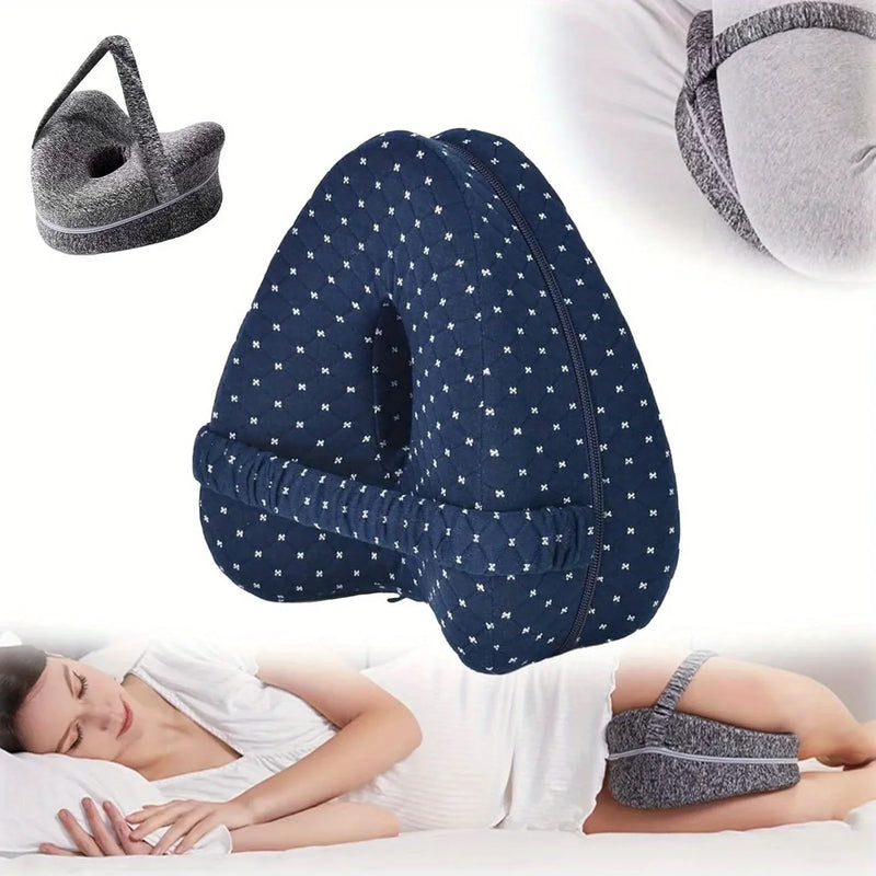 Orthopedic Memory Foam Leg Pillow for Side Sleepers