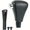 Automatic gear shift knob for Honda Accord featuring a black plastic housing and chrome cap.
