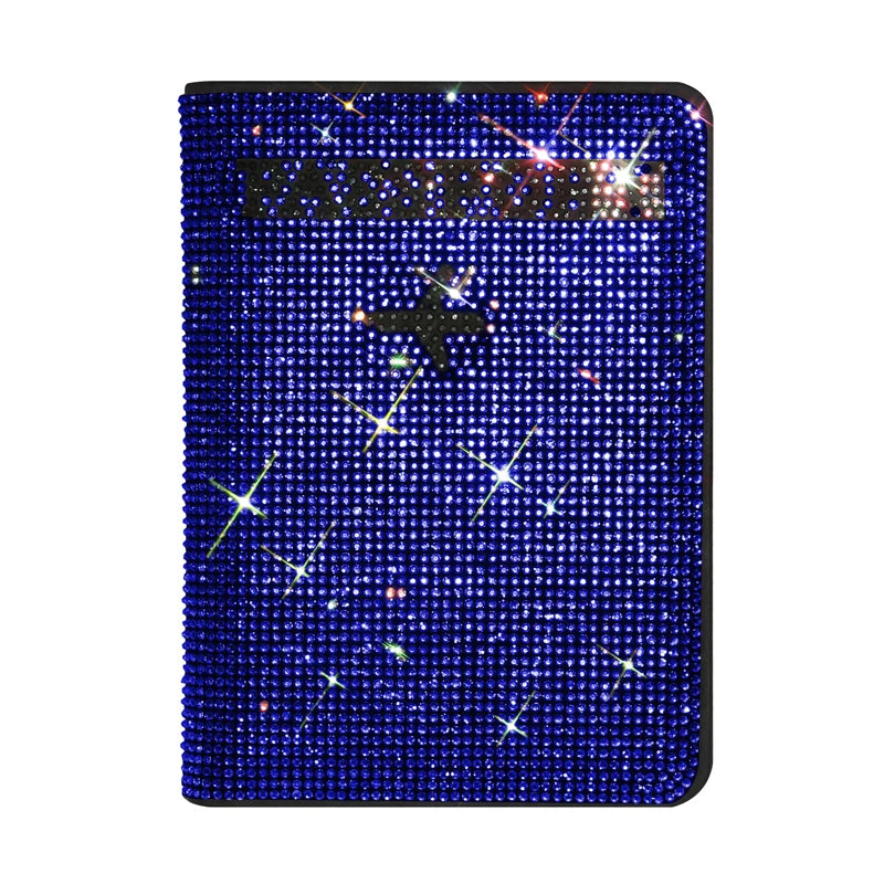 Crystal Rhinestone Passport & Card Holder Case