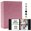 Linen Photo Album with 4x6 Sleeves