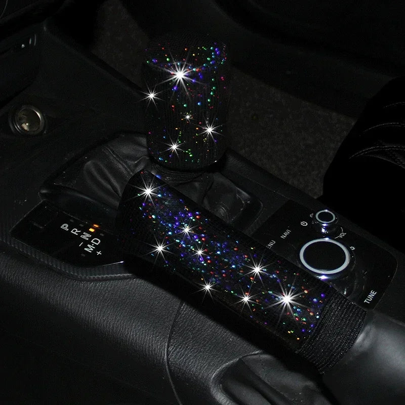 Crystal Diamond Car Steering Wheel Cover
