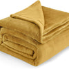 Black Microfiber Fleece Blanket