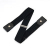 Invisible Elastic Belt for Women – Adjustable No-Buckle Waistband