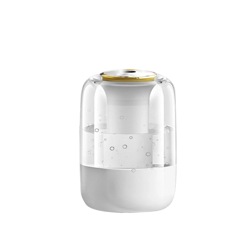 2.2L USB-Powered Ultrasonic Humidifier with LED Night Light