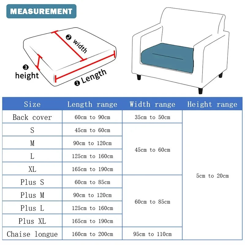 Waterproof Sofa Cushion Cover