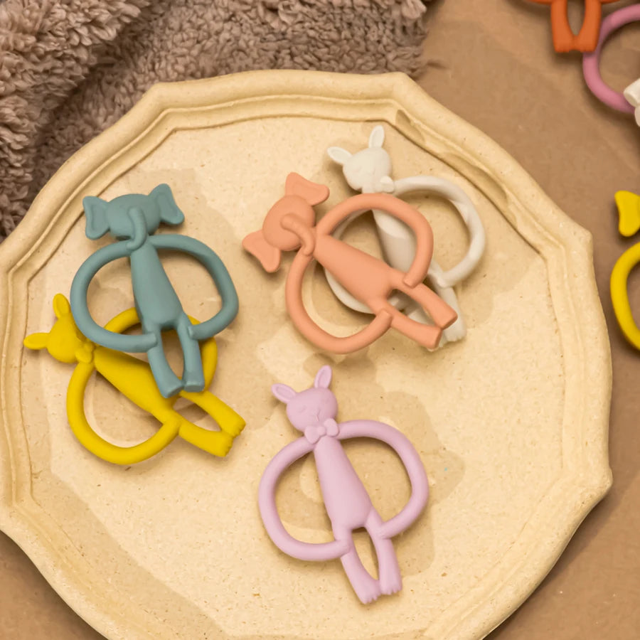 BPA-Free Silicone Baby Teether – Soothing Teething Relief for Infants