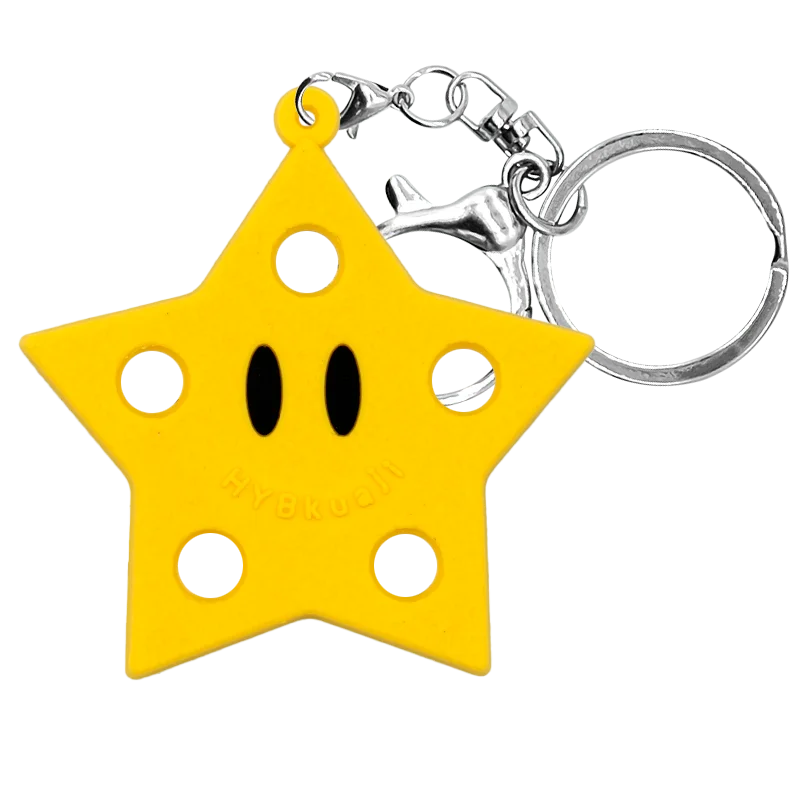 Silicone Shoe Charm Holder Keychain Board