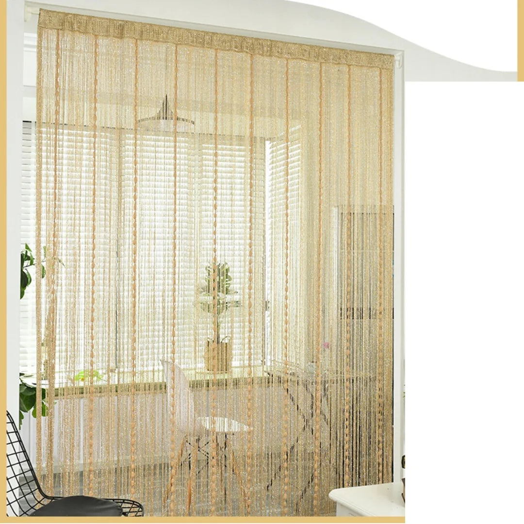 Glitter Ball Door Curtain – Romantic Room Divider