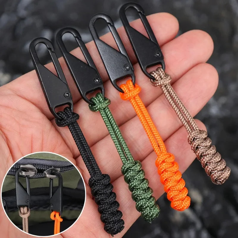 Colorful Detachable Zipper Pulls with Lanyard