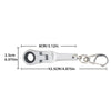 Mini Ratchet Wrench Keychain