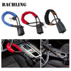 Universal Steering Wheel and Seat Belt Anti-Theft Lock with 2 Keys