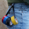 Durable Electrical Tape Holder with Snap Hook for Tool Belts and Pouches