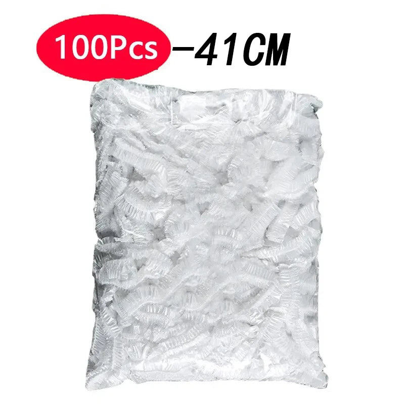 Disposable Shower Caps for Bathing, Hair Care, and Food Protection