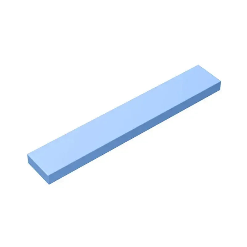 10-Piece 1x6 Building Brick Plates for Creative Construction Sets